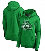 Women Houston Texans Pro Line by Fanatics Branded St. Patrick's Day Paddy's Pride Pullover Hoodie Kelly Green FengYun,baseball caps,new era cap wholesale,wholesale hats